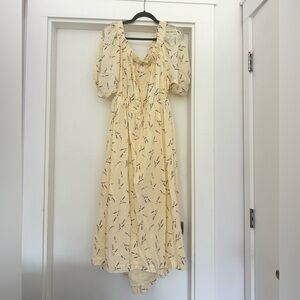 Floral Yellow Dress